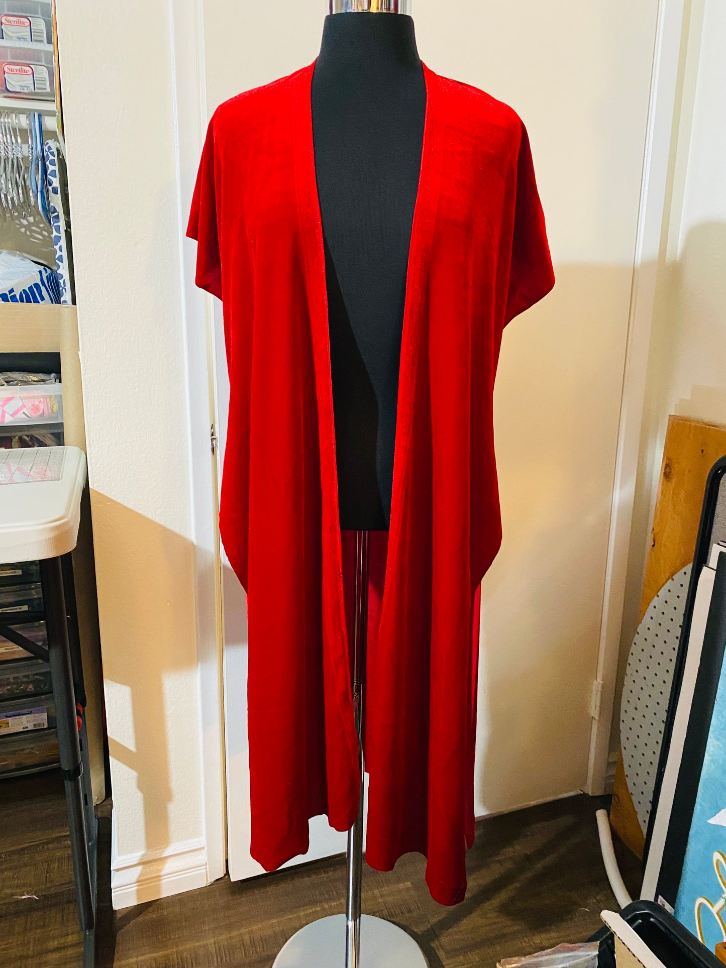 Velvet custom kimono
