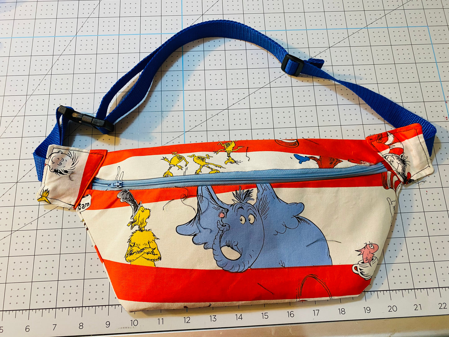 dr seuss fanny pack bum bag bfly