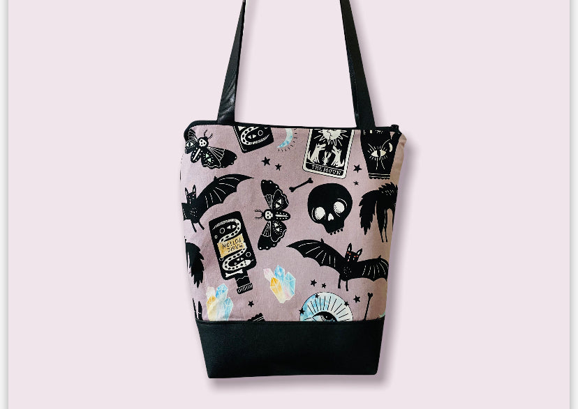 EYE OF THE MOON MAUVE BAG