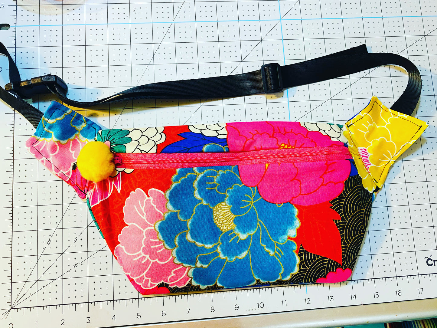 flower power fanny pack