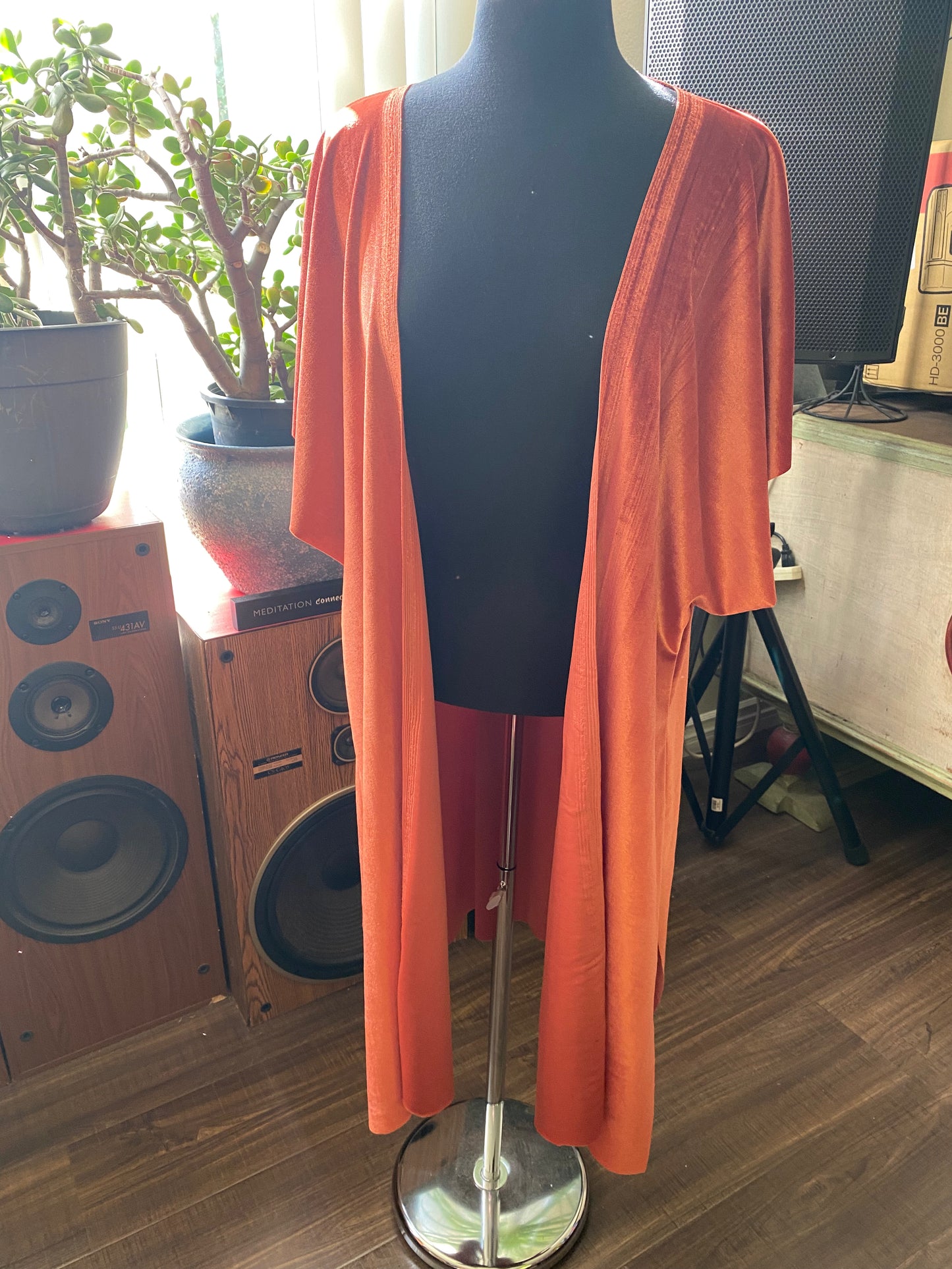 Velvet custom kimono
