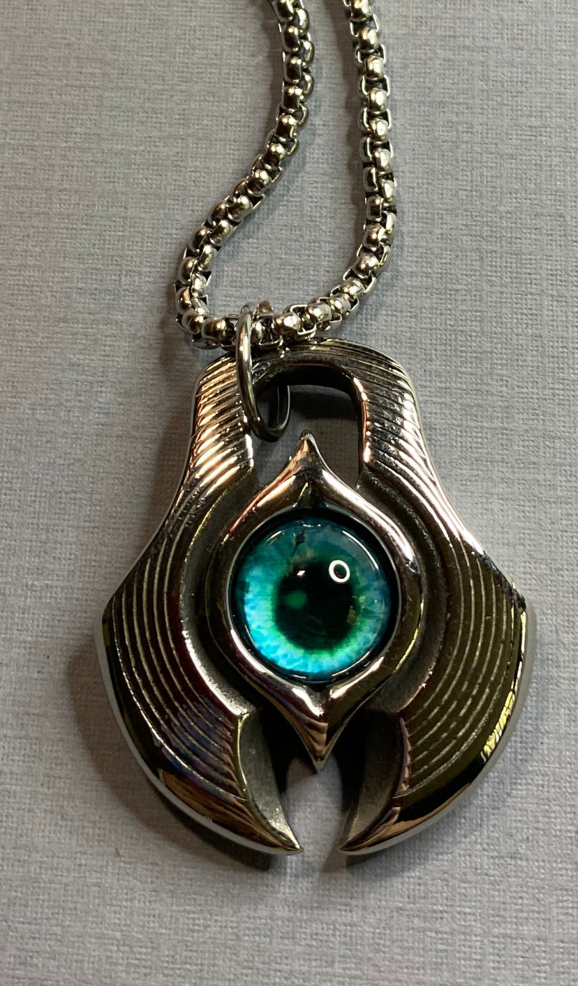 EVIL EYE WARRIOR NECKLACE JEWELRY