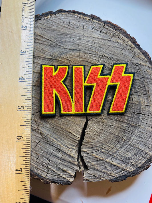 KISS BAND IRON ON PATCH