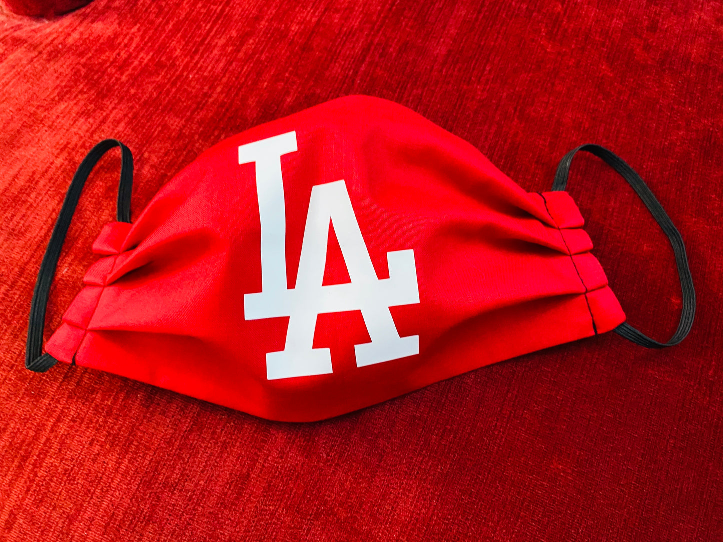 LA DODGERS FACE MASK