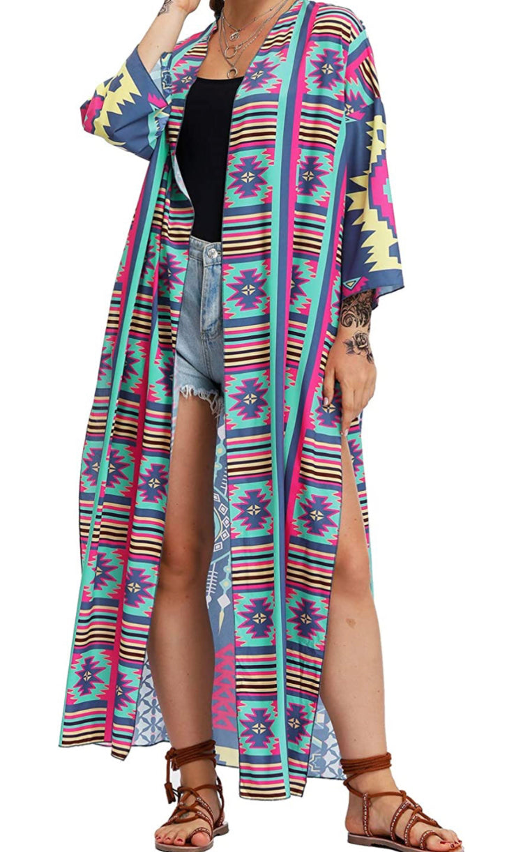 Boho design kimono