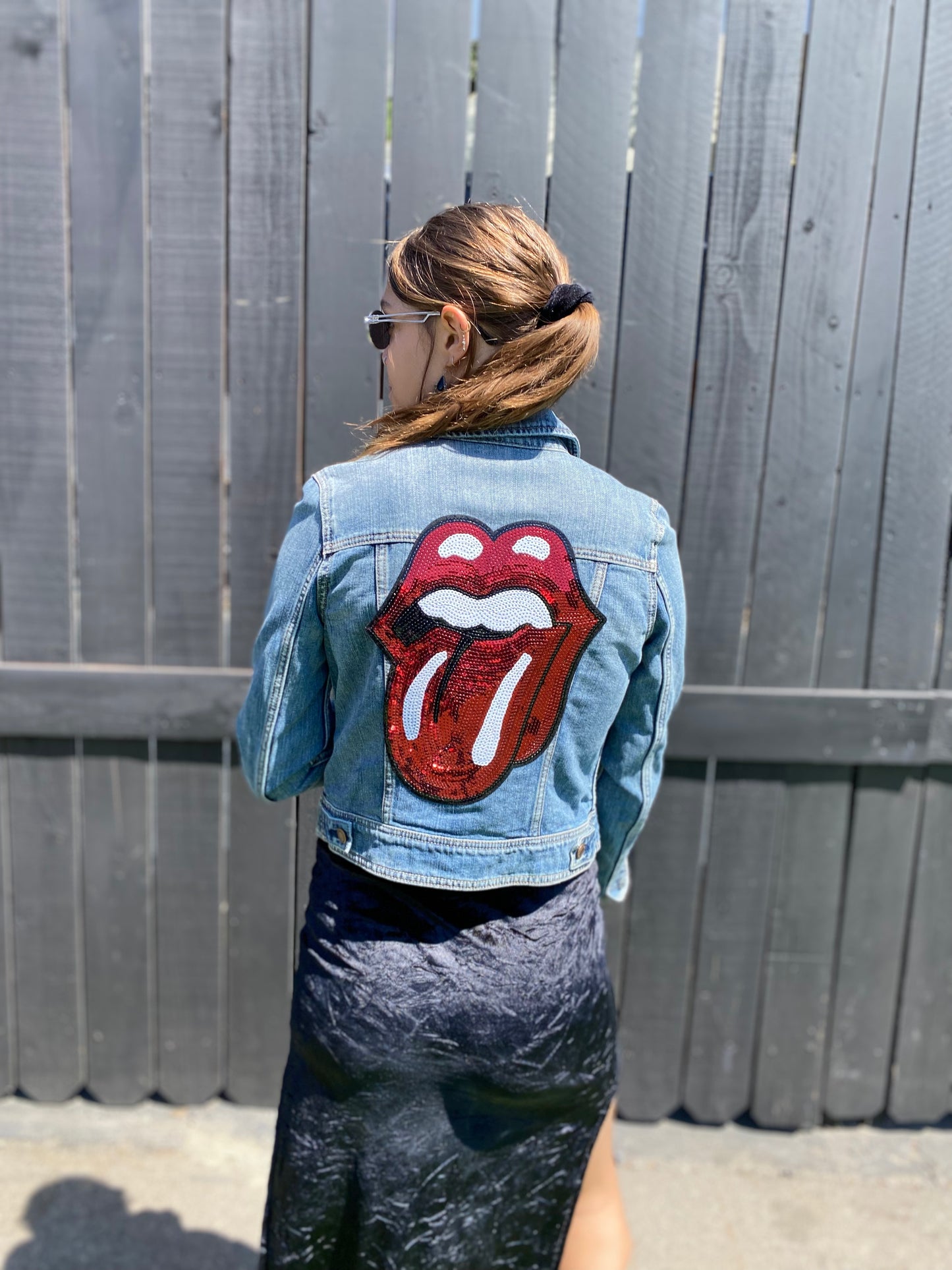 ROLLING ROCK N ROLL DENIM JACKET