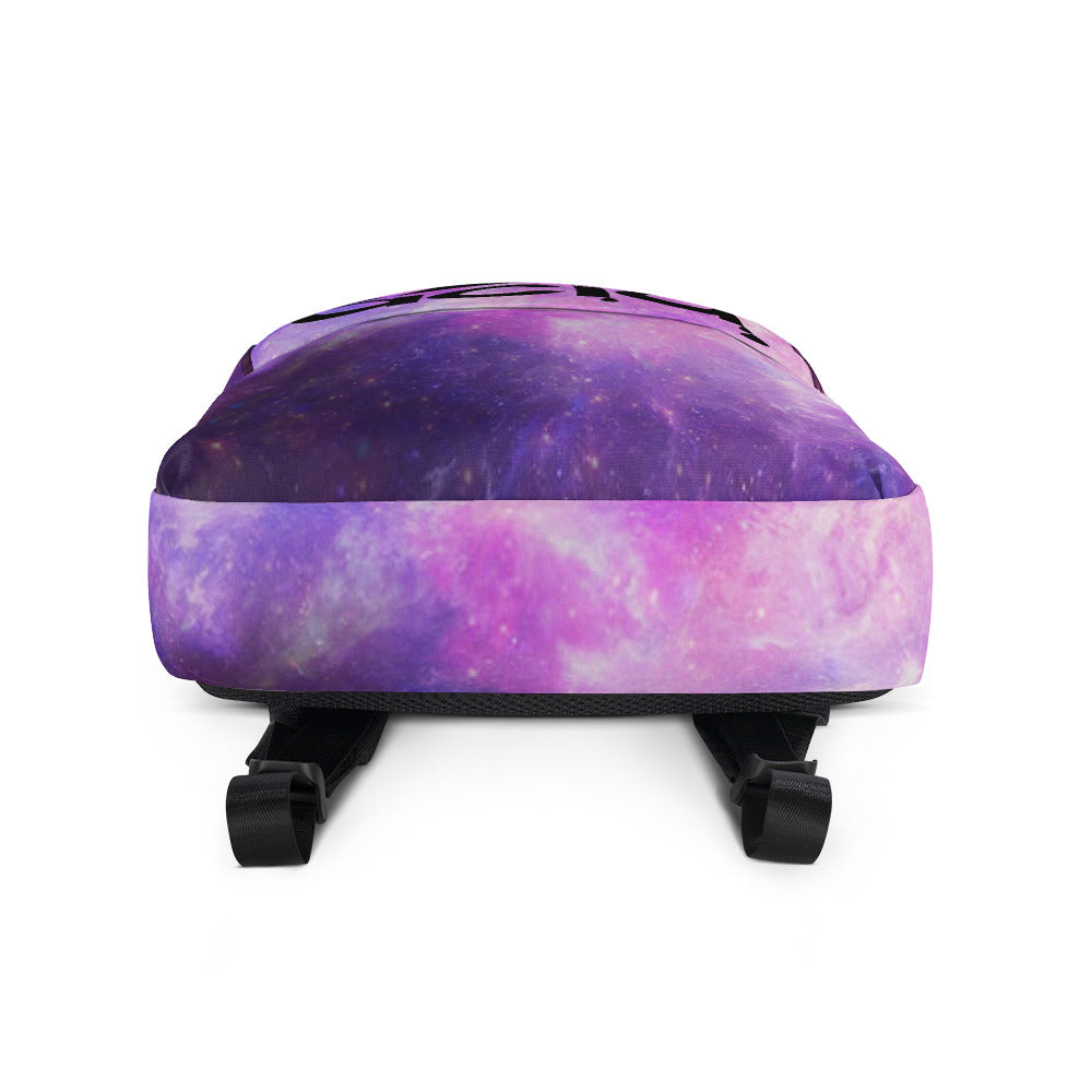 ACID GALAXY PRINT BACKPACK rave festival