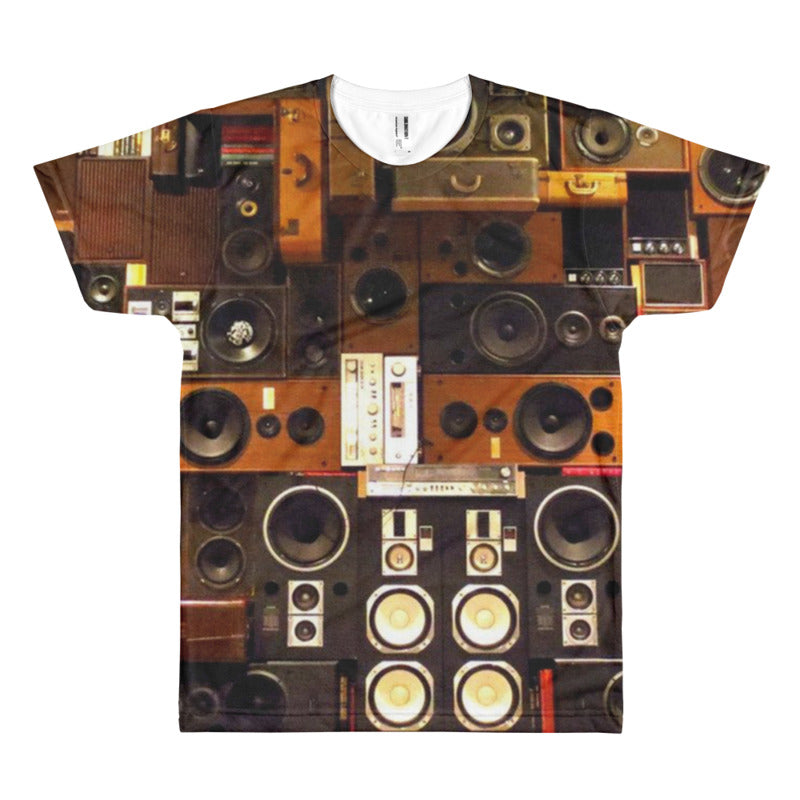 VINTAGE SPEAKER WALL T-SHIRT