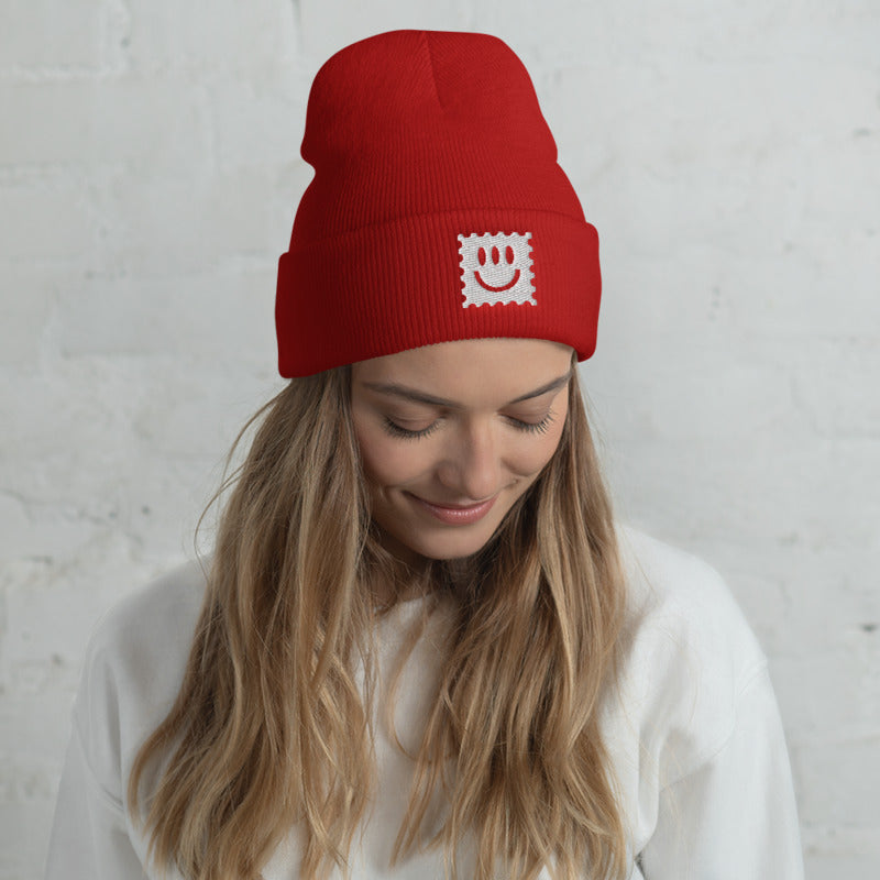 3 EYE TAB BEANIE