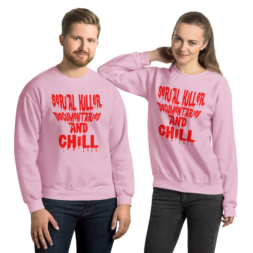 SERIAL KILLERS DOCUMENTARIES AND CHILL SWEATSHIRT AND HOODE