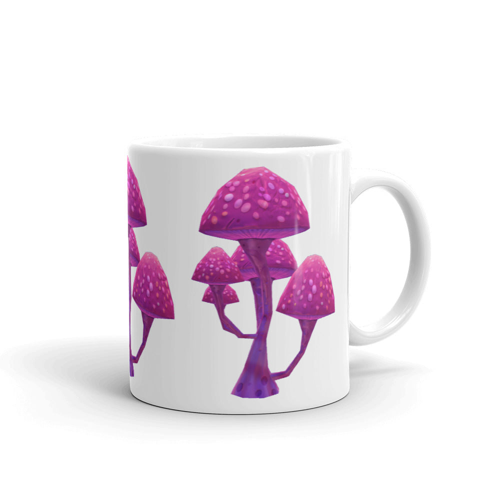 PINK MUSHROOM MUG
