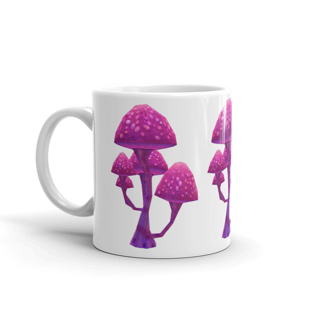PINK MUSHROOM MUG