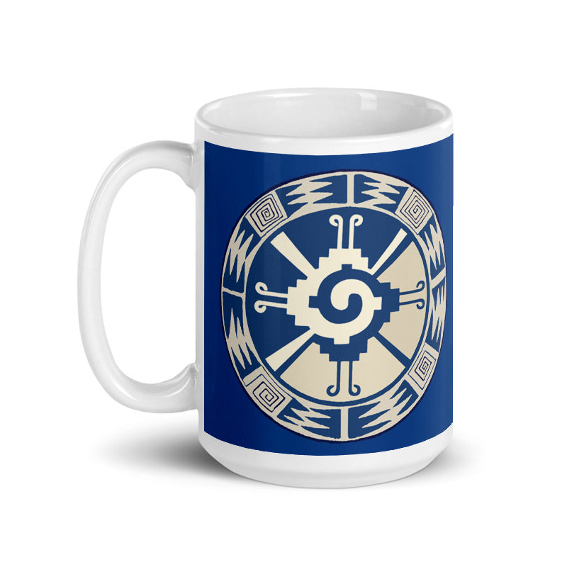BLUE HUNAB KU MUG