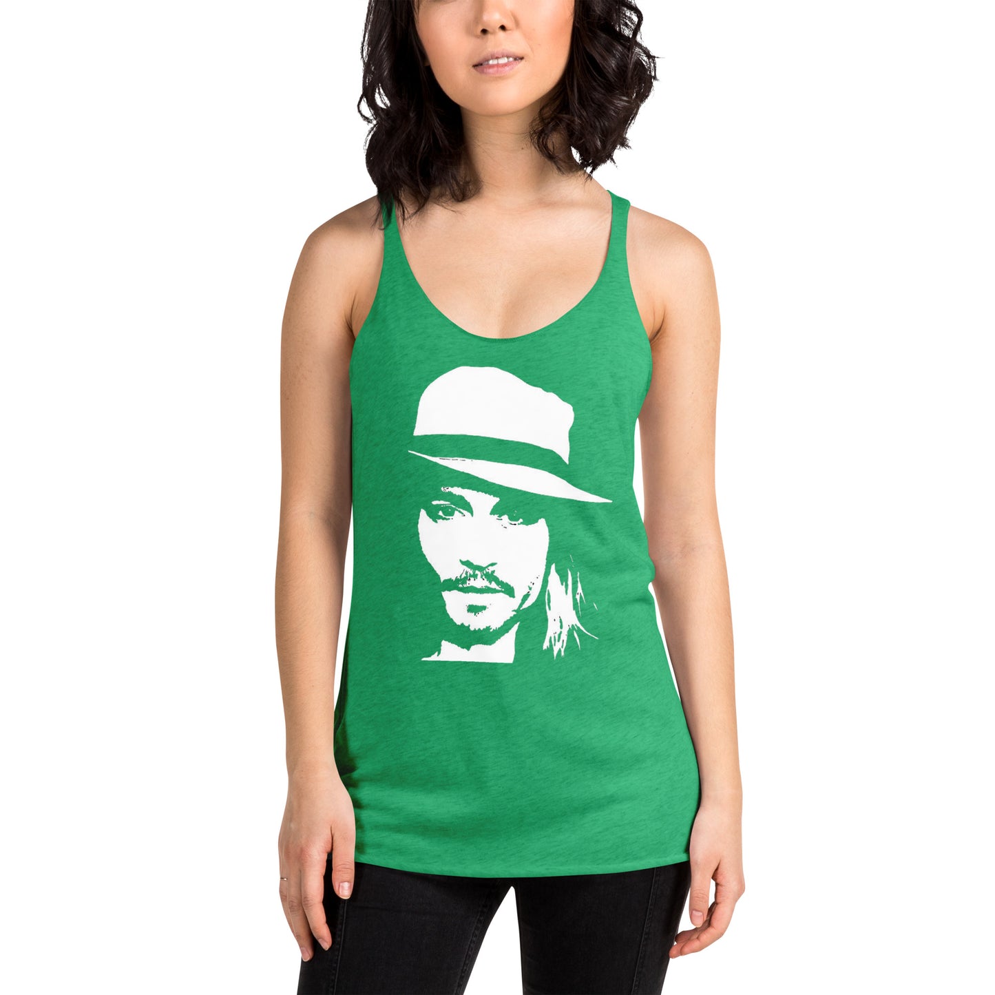 JOHNNY DEPP FACE TANK TOP