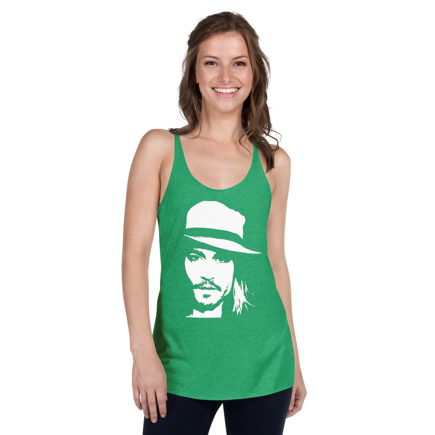 JOHNNY DEPP FACE TANK TOP