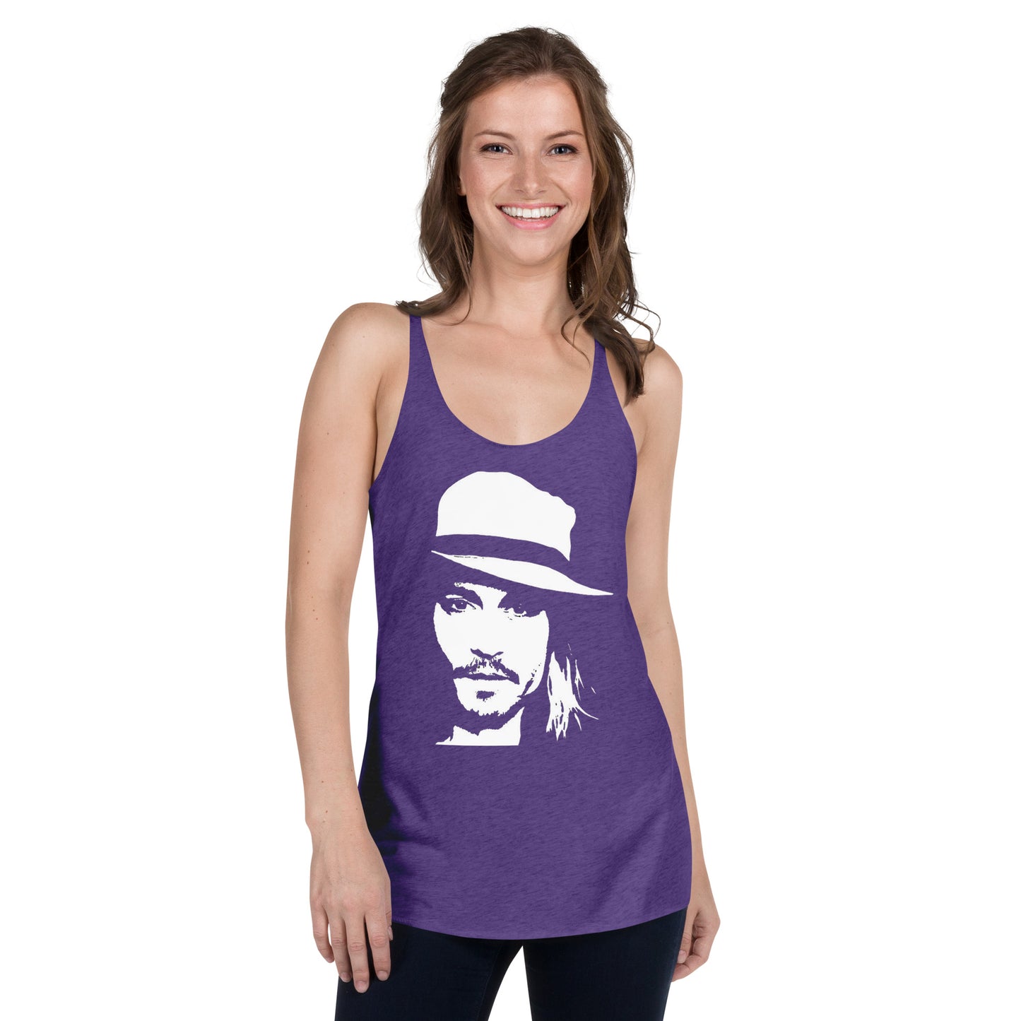 JOHNNY DEPP FACE TANK TOP