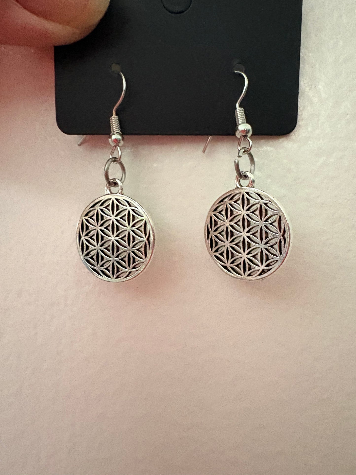 FLOWER OF LIFE EARRINGS