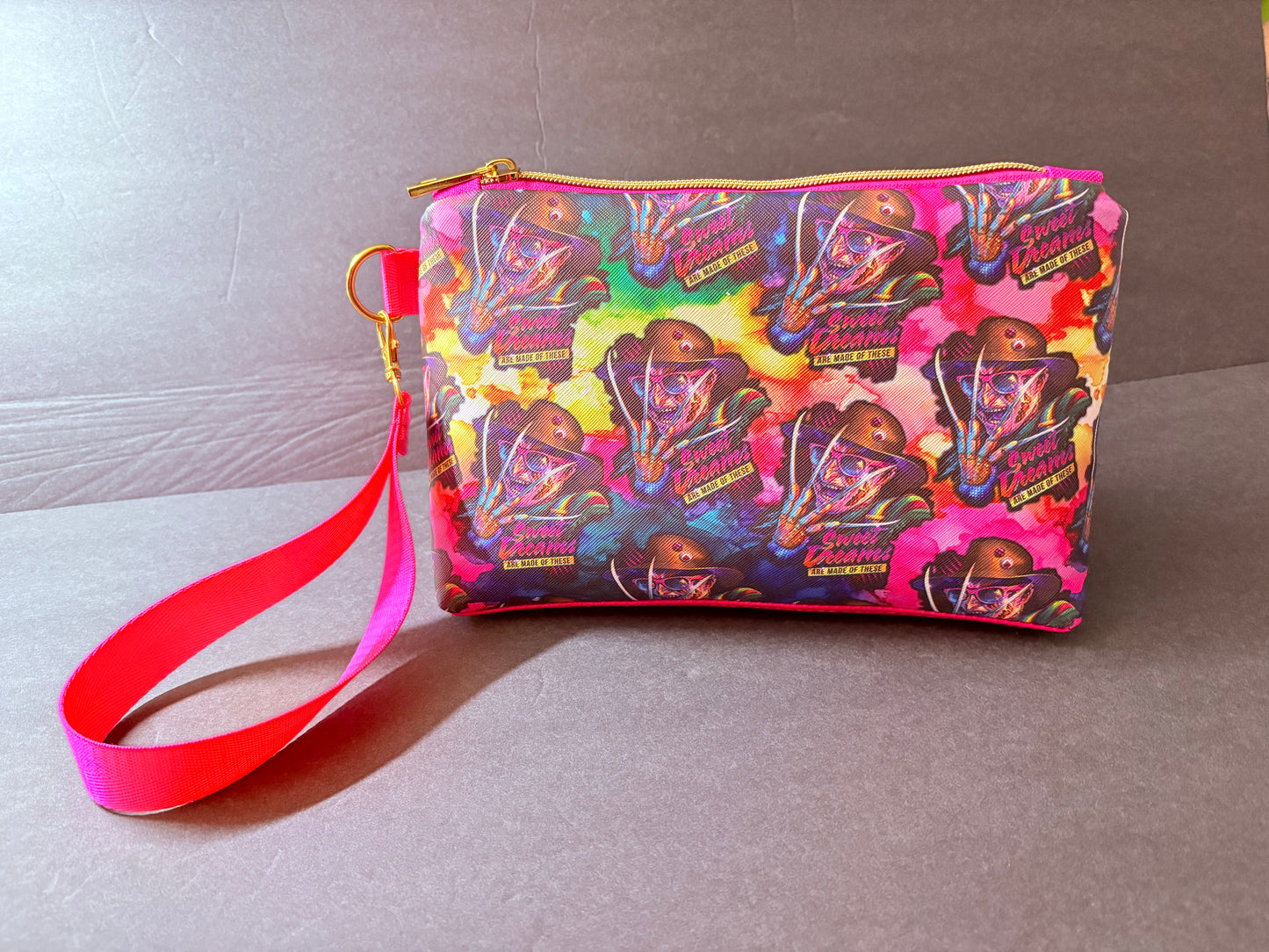 SWEET DREAMS FREDDY KRUEGER WRISTLET POUCH