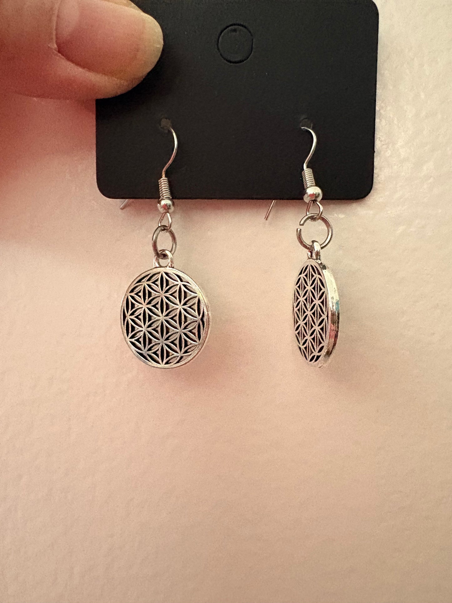 FLOWER OF LIFE EARRINGS