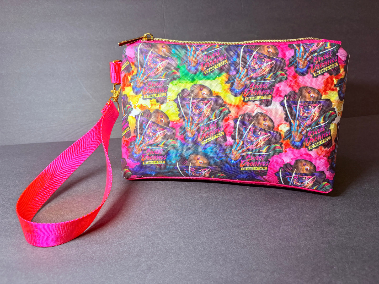 SWEET DREAMS FREDDY KRUEGER WRISTLET POUCH