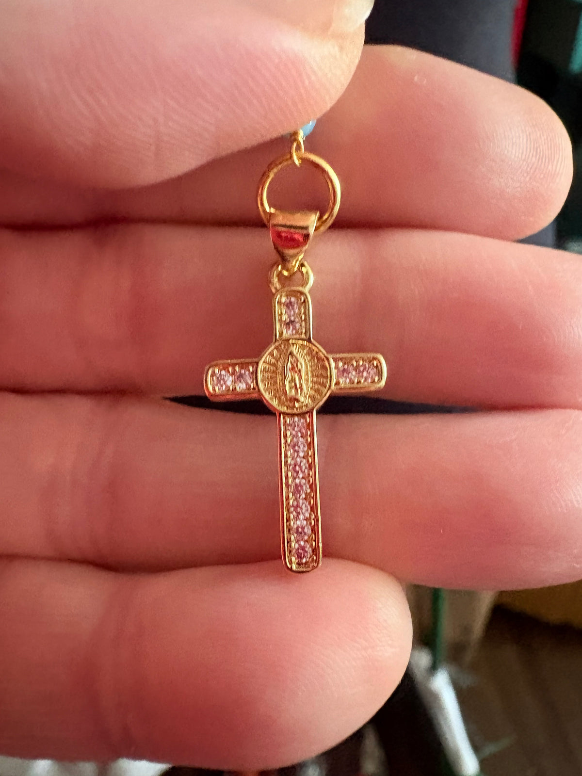 Chalcedony Virgen de Guadalupe Rosary