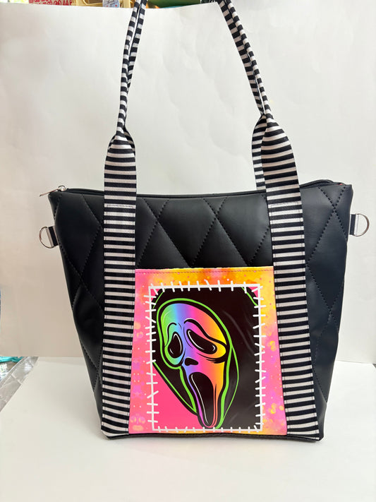 SCREAM QUILTED TOTE