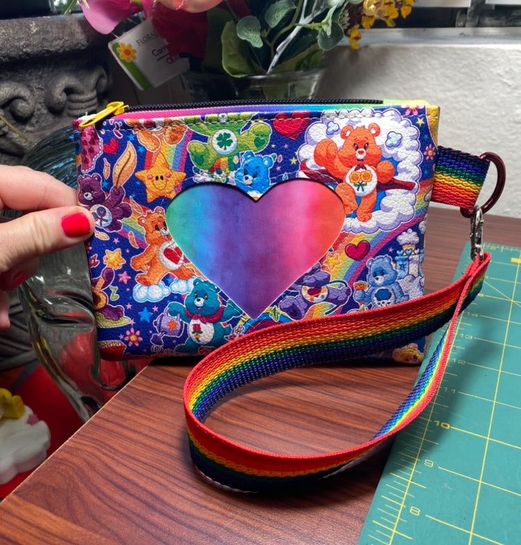 Care bear rainbow center pouch