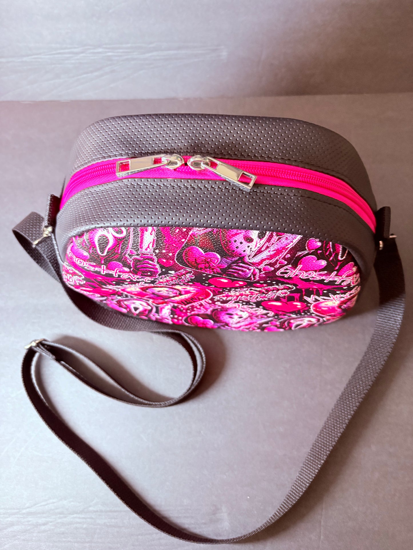 LOVE BOM KILLAS MINI BOWLER CROSSBODY BAG