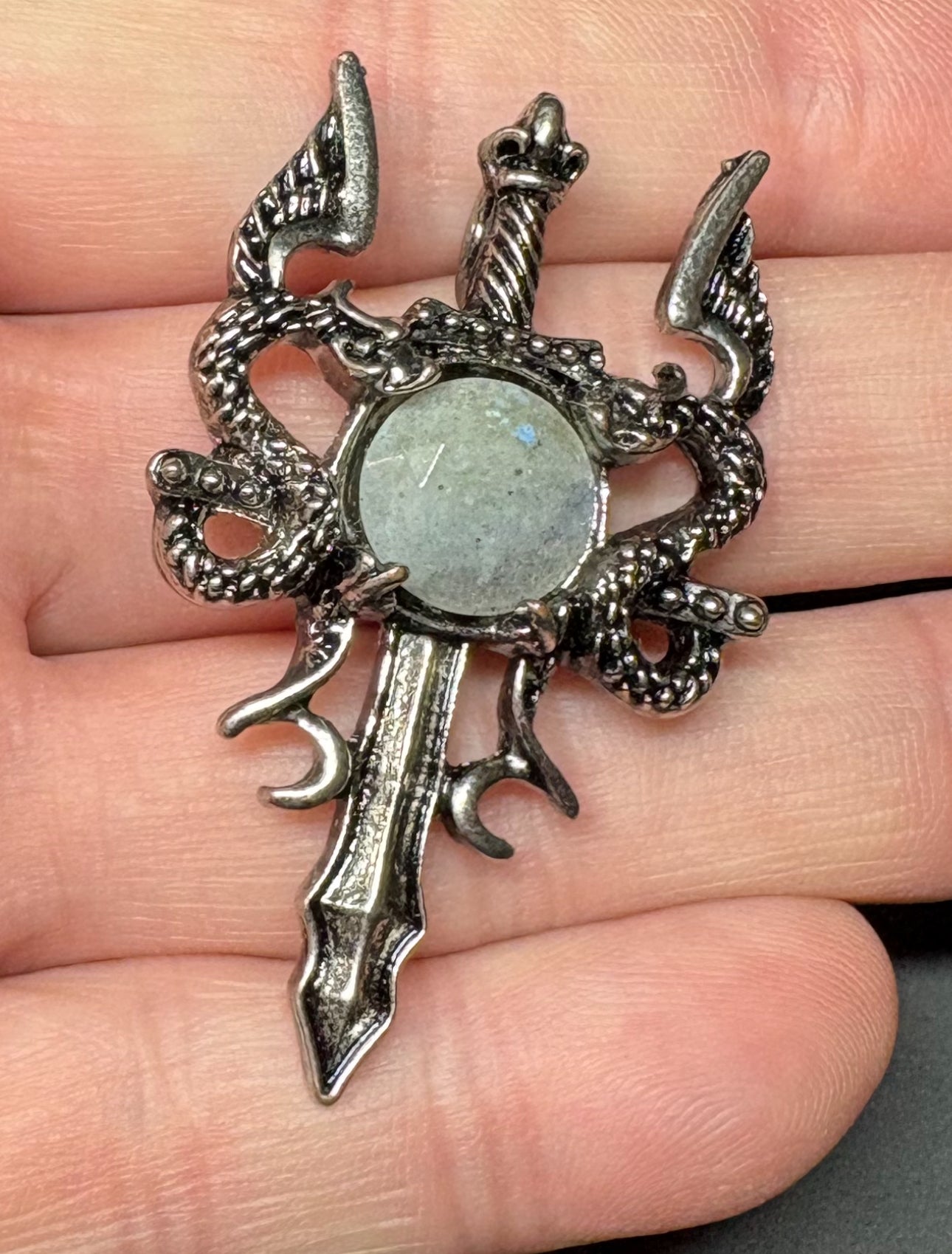 DRAGON Labradorite NECKLACE