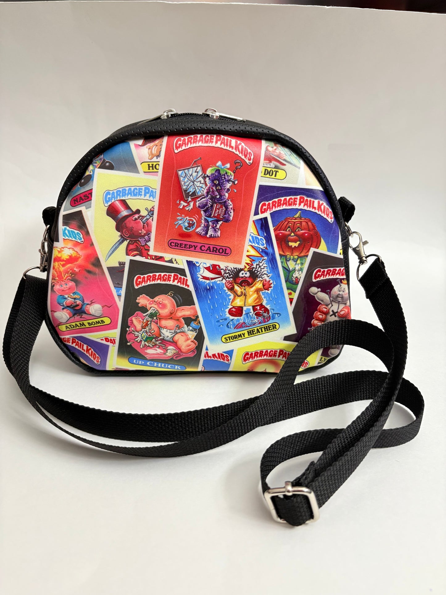 Garbage pail kids mini bowler crossbody bag