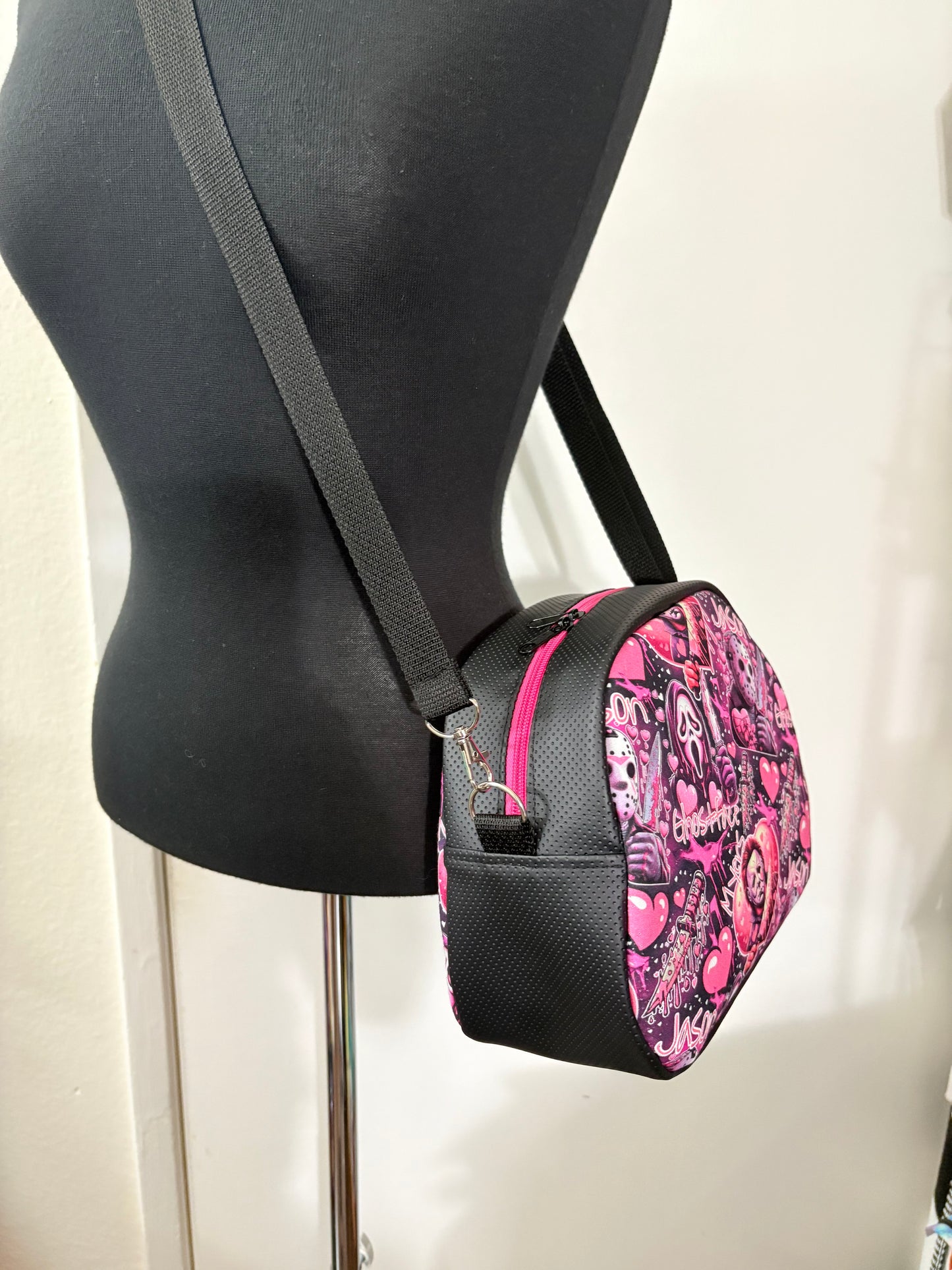 LOVE BOM KILLAS MINI BOWLER CROSSBODY BAG