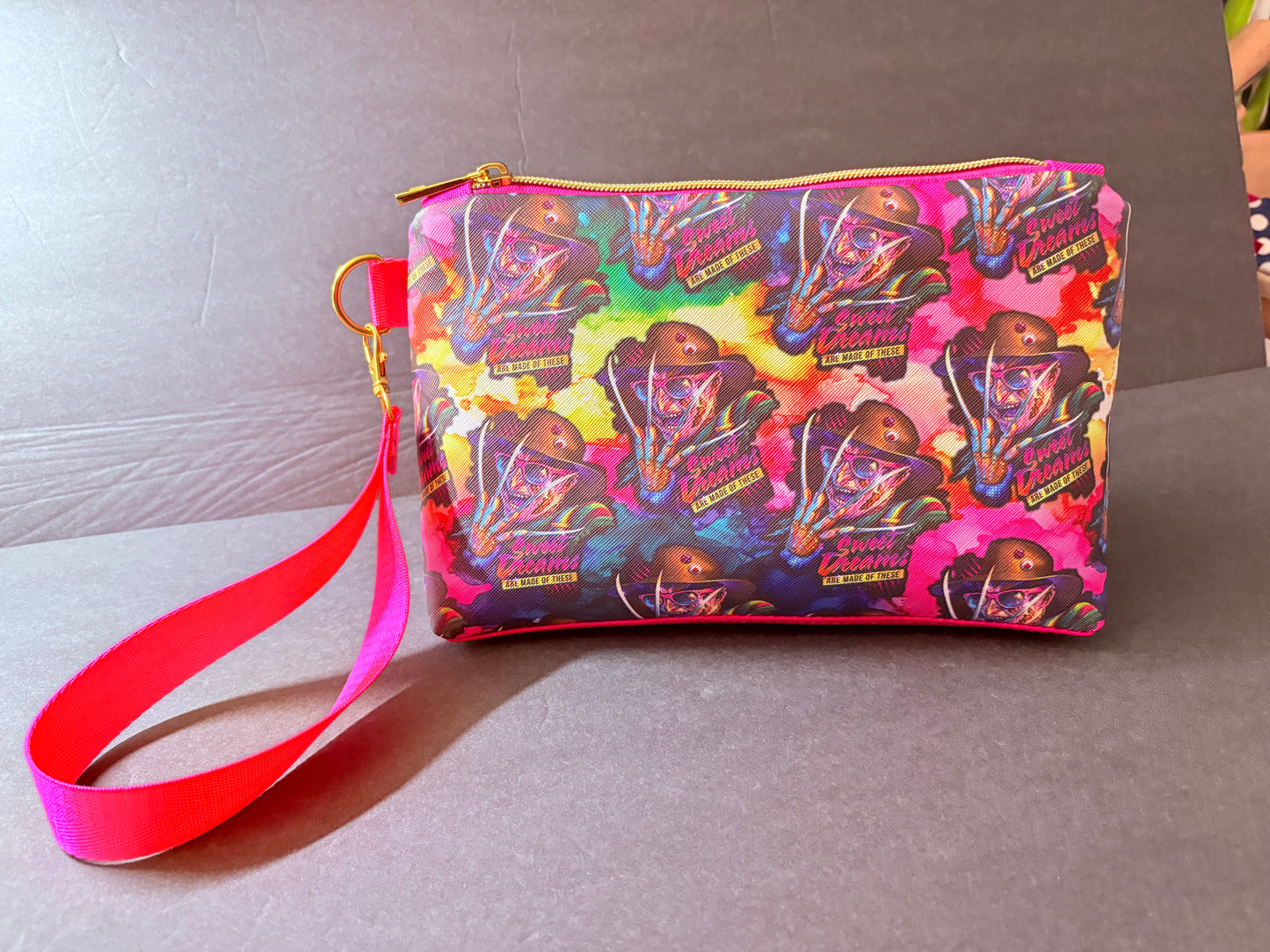 SWEET DREAMS FREDDY KRUEGER WRISTLET POUCH