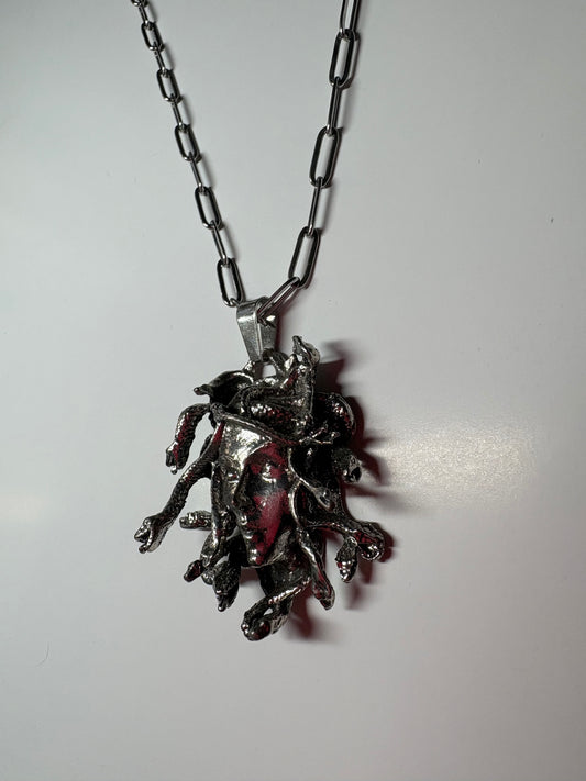 Medusa necklace