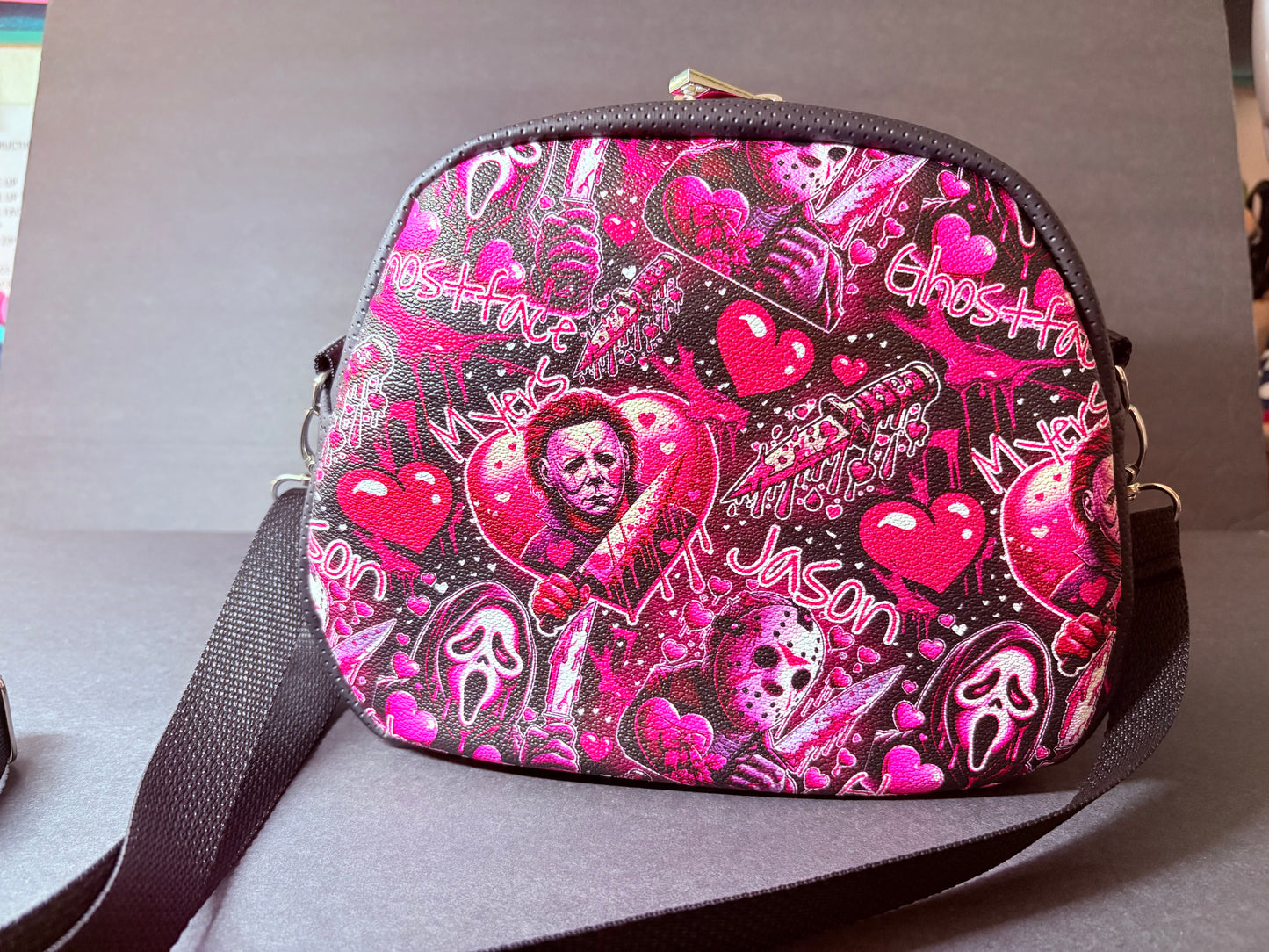 LOVE BOM KILLAS MINI BOWLER CROSSBODY BAG