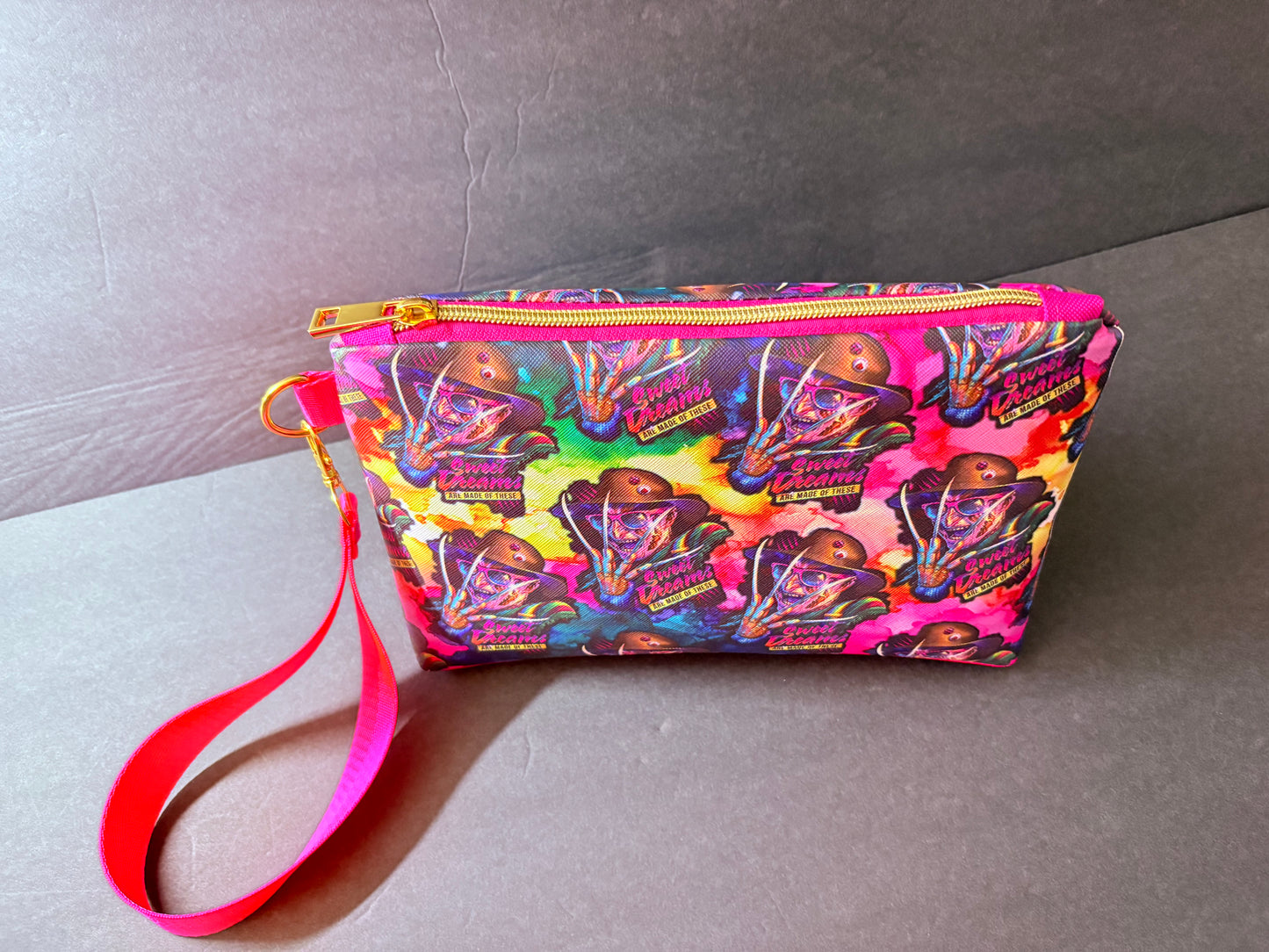 SWEET DREAMS FREDDY KRUEGER WRISTLET POUCH