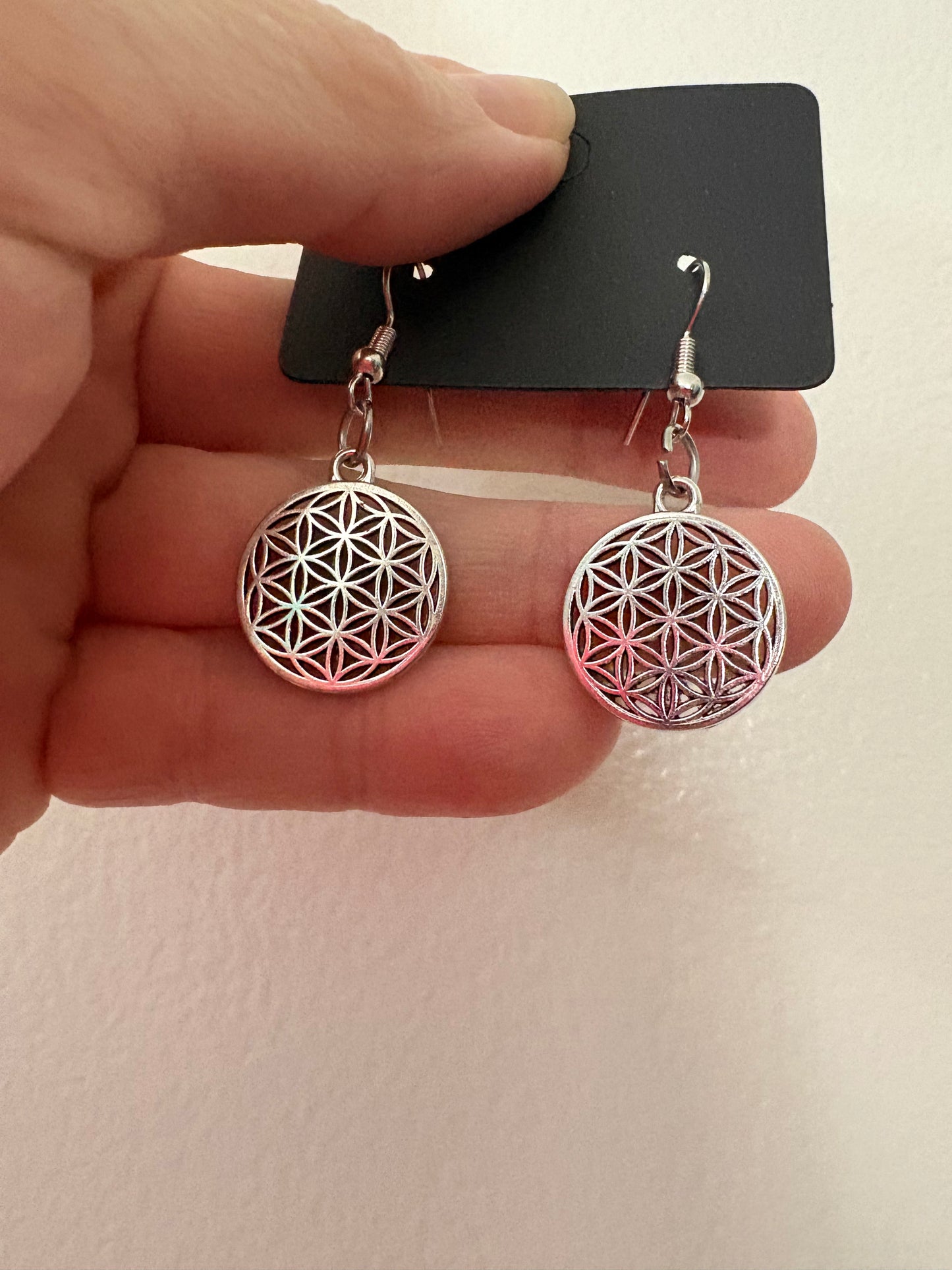 FLOWER OF LIFE EARRINGS