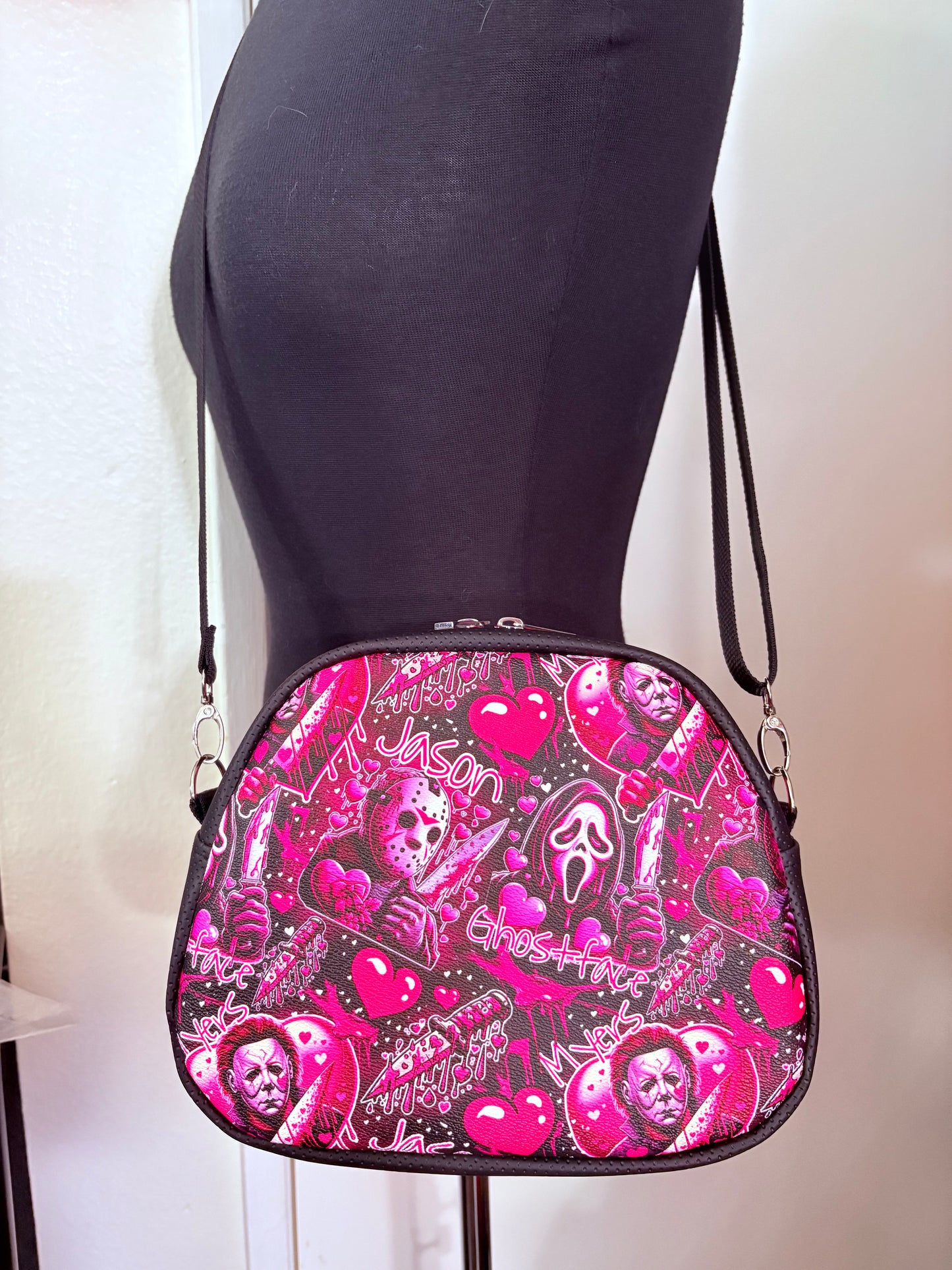LOVE BOM KILLAS MINI BOWLER CROSSBODY BAG