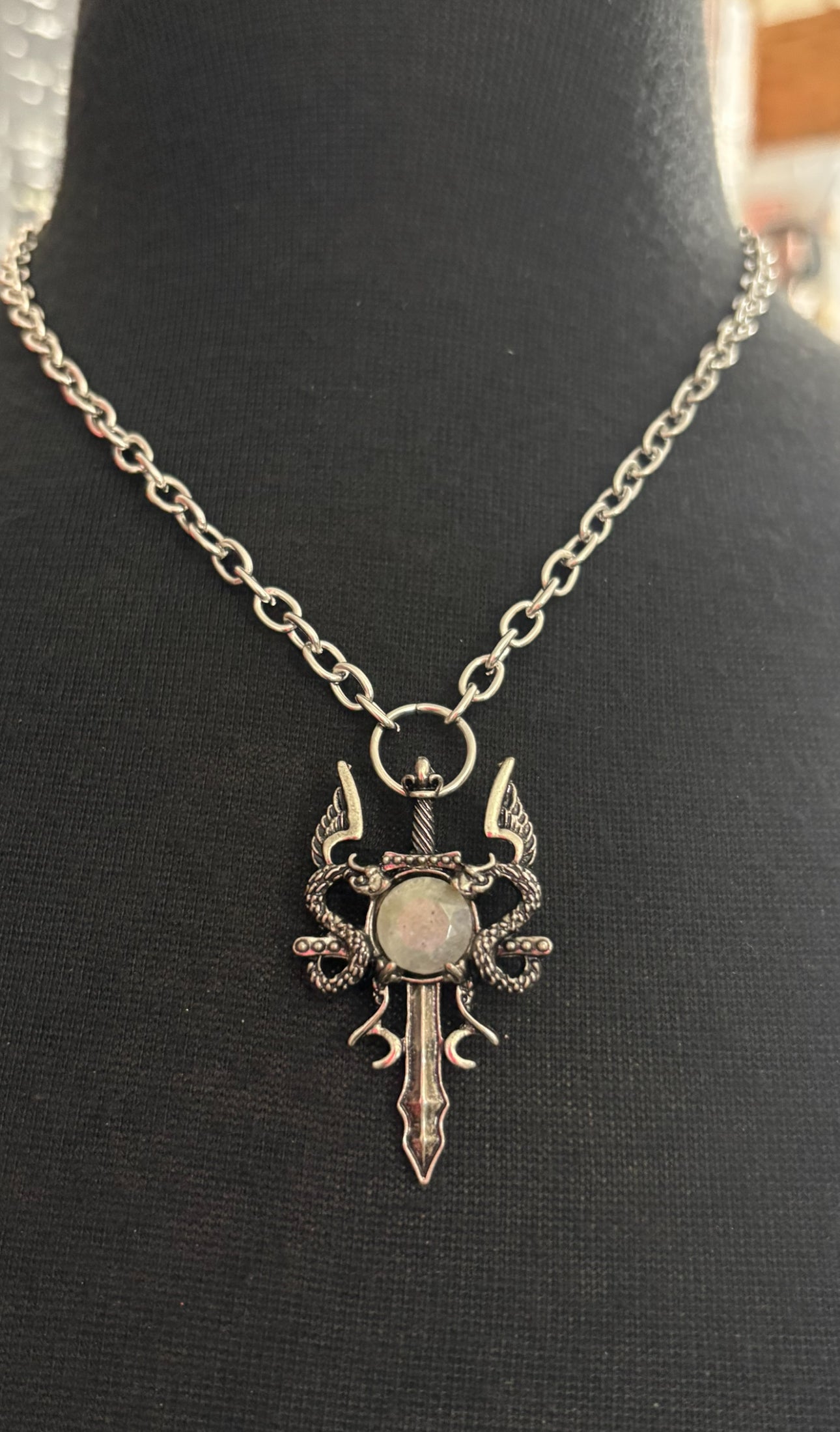 DRAGON Labradorite NECKLACE