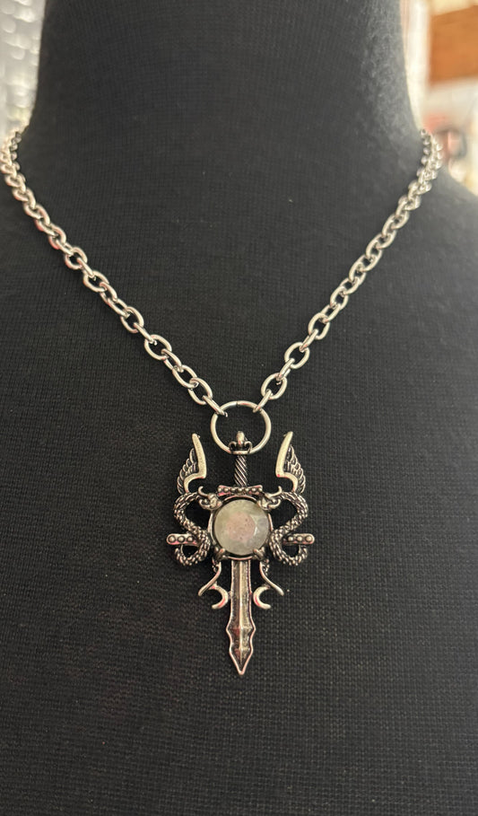 DRAGON Labradorite NECKLACE
