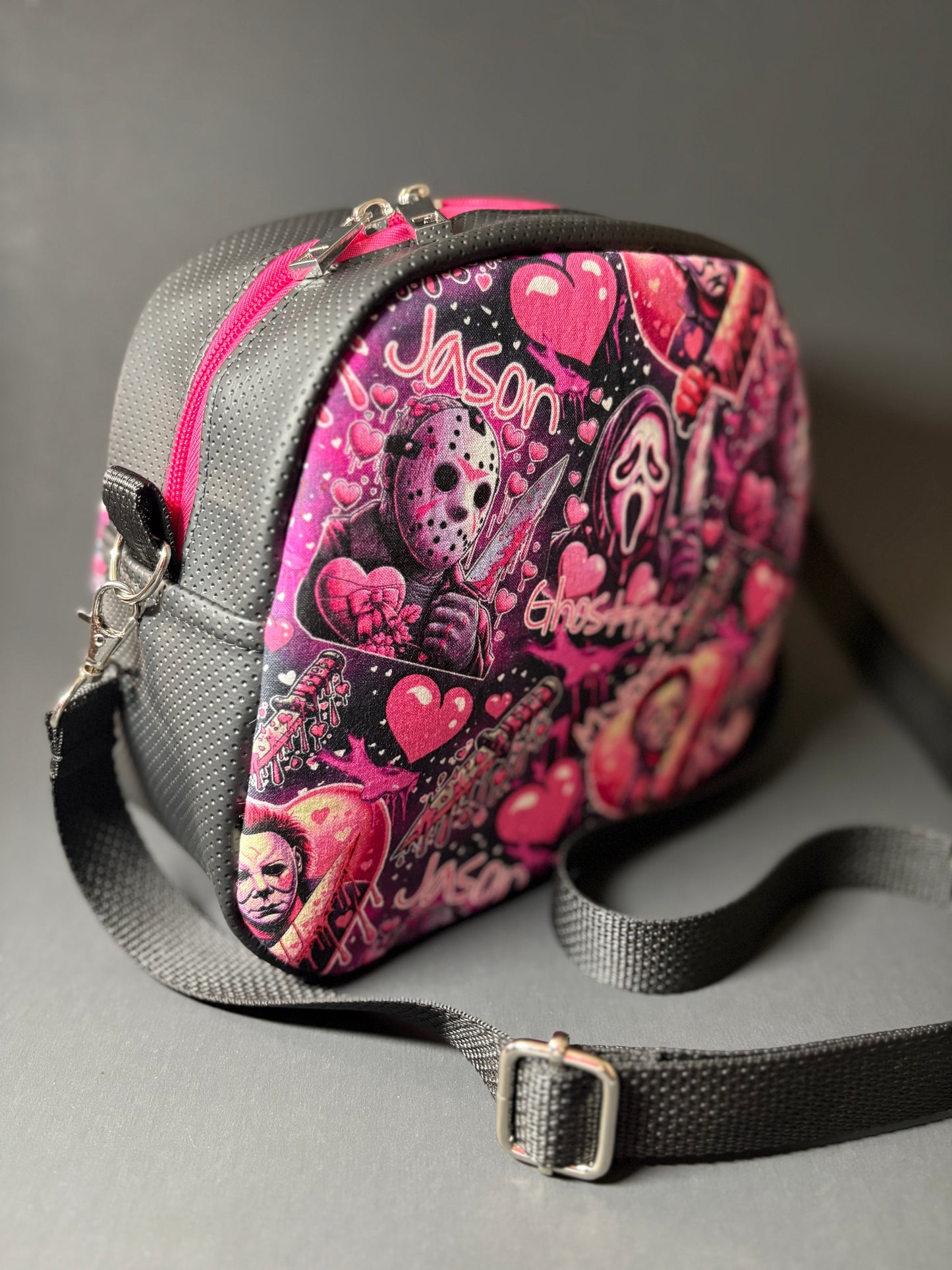 LOVE BOM KILLAS MINI BOWLER CROSSBODY BAG