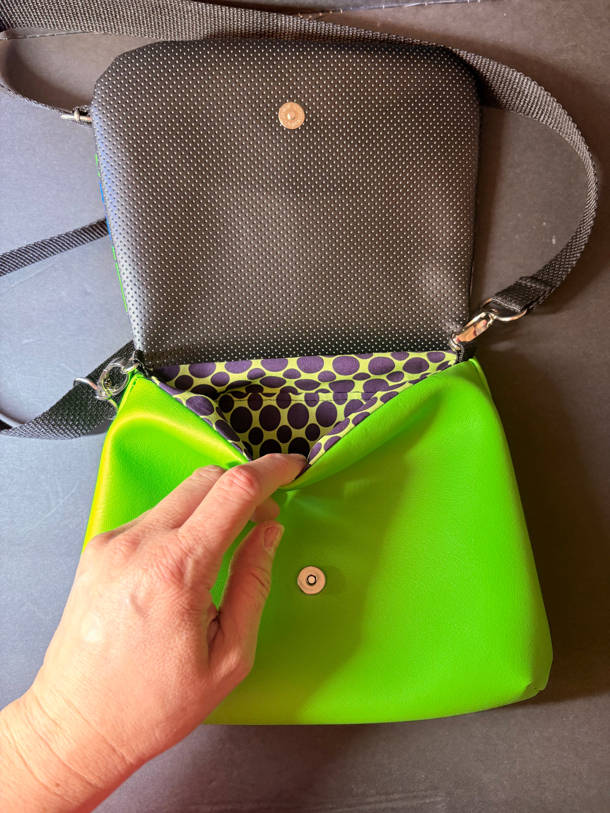 TERRIFIER flap crossbody bag
