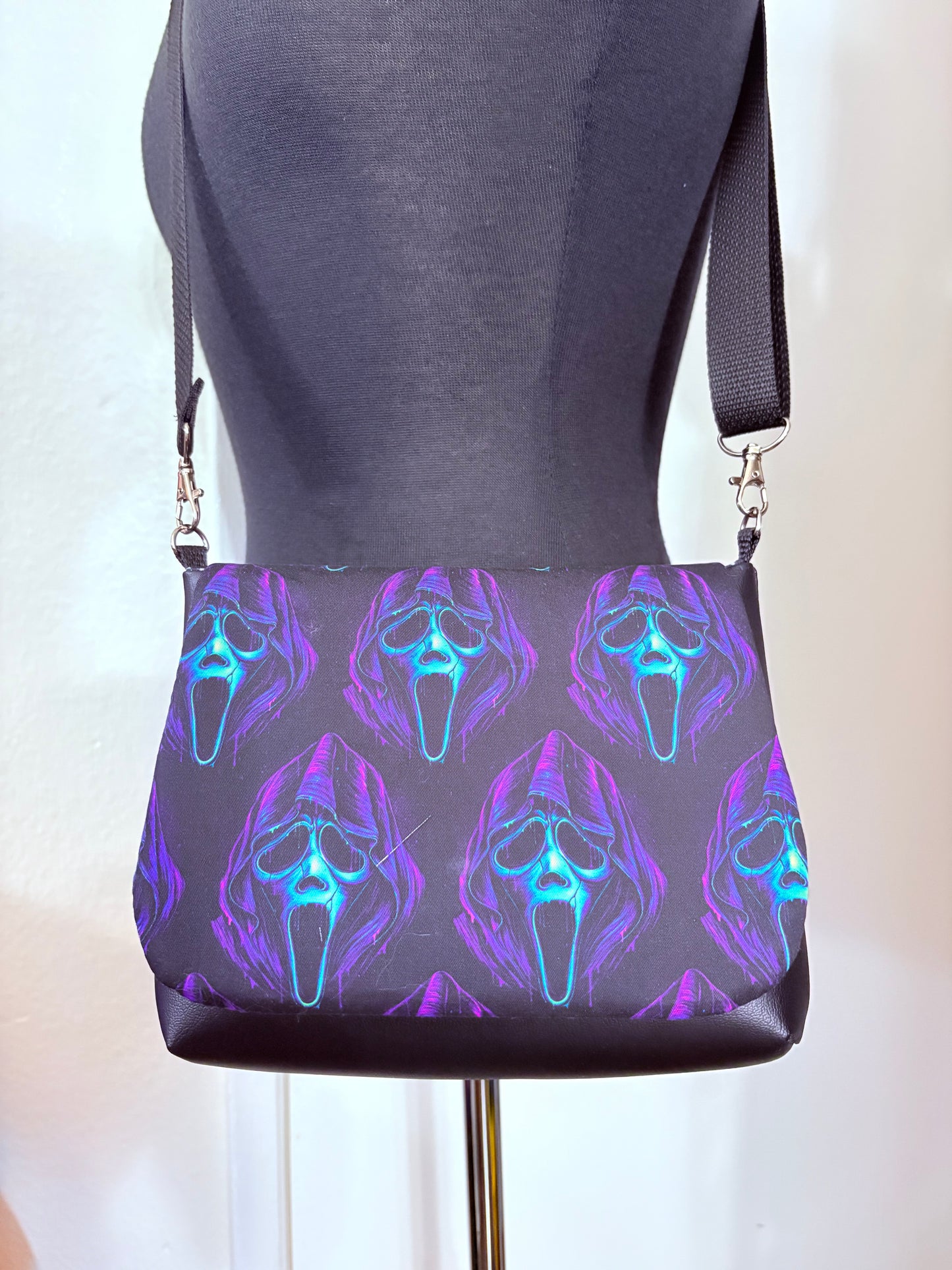 Ghostface killa crossbody flap bag