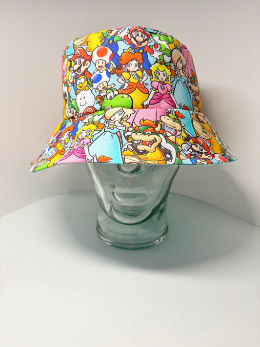 Super Mario brothers Nintendo bucket hat
