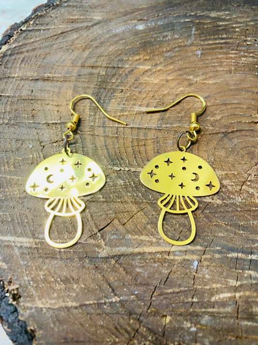 MUSHROOM EARRINGS