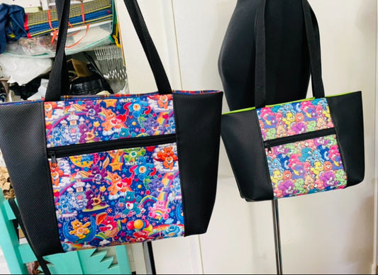 Rachel small tote with zipper