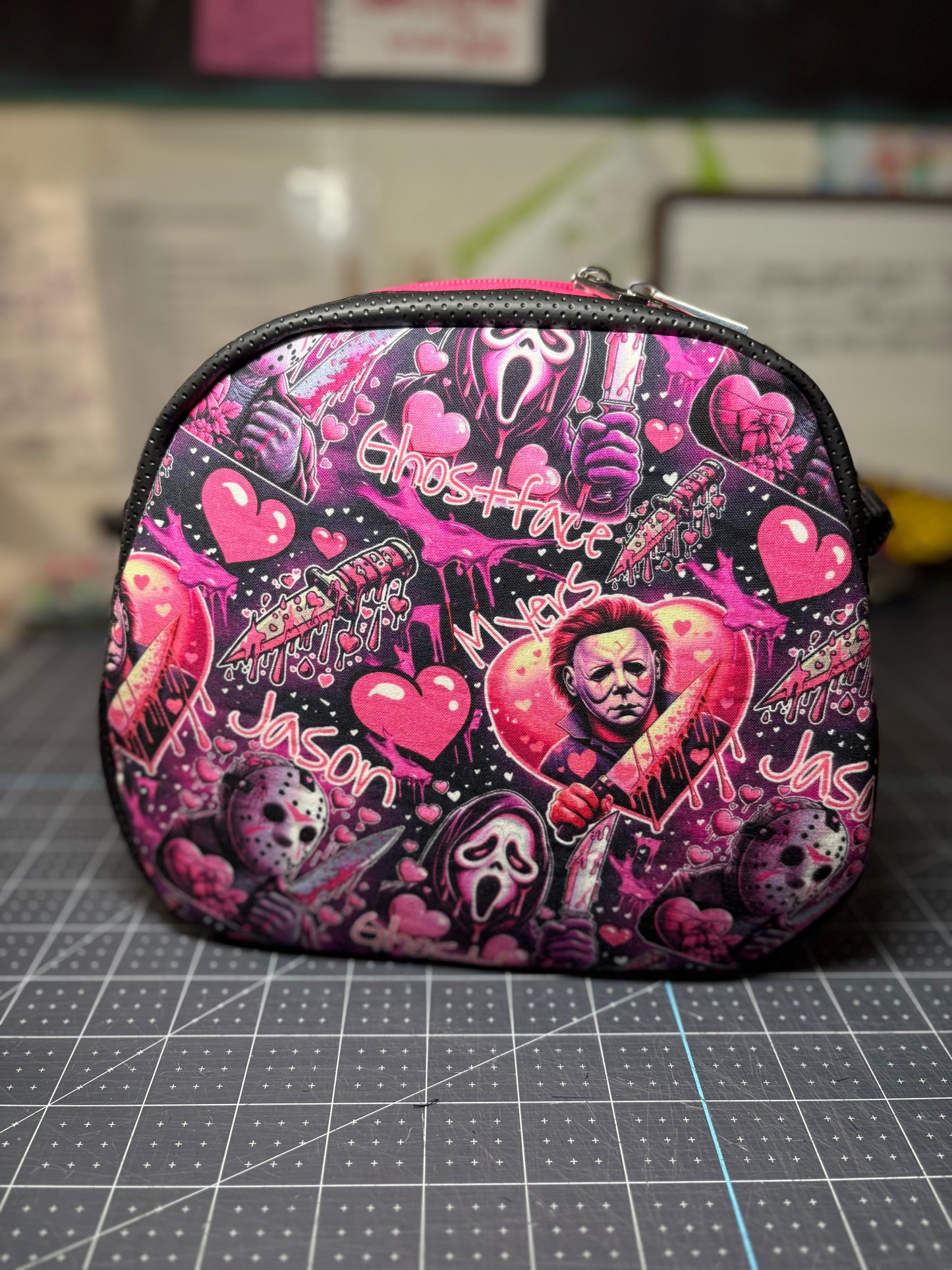 LOVE BOM KILLAS MINI BOWLER CROSSBODY BAG