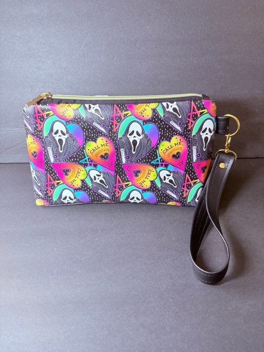 GHOSTFACE RAINBOW OUIJA make up bag