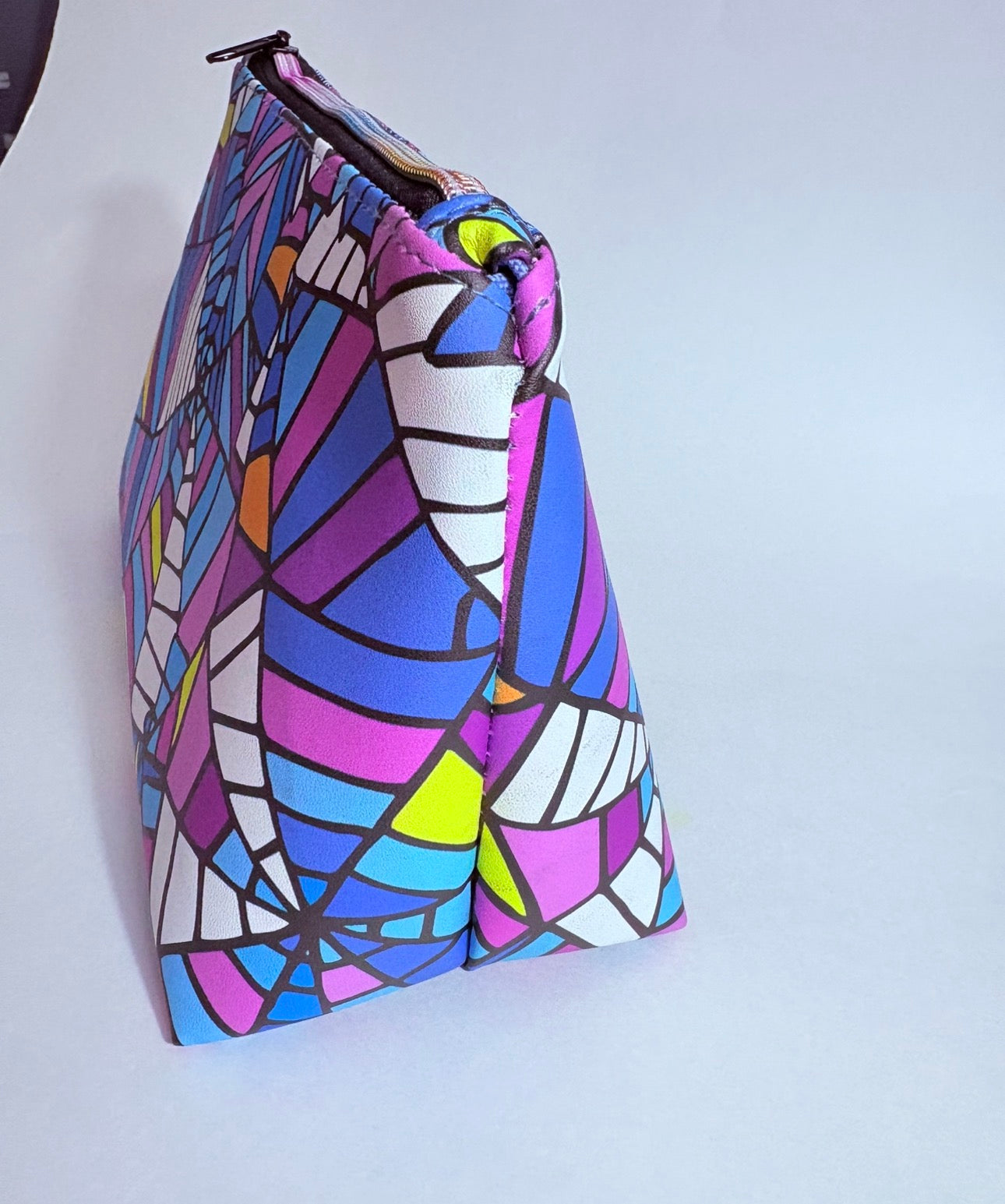 Wednesday spiderweb make up bag
