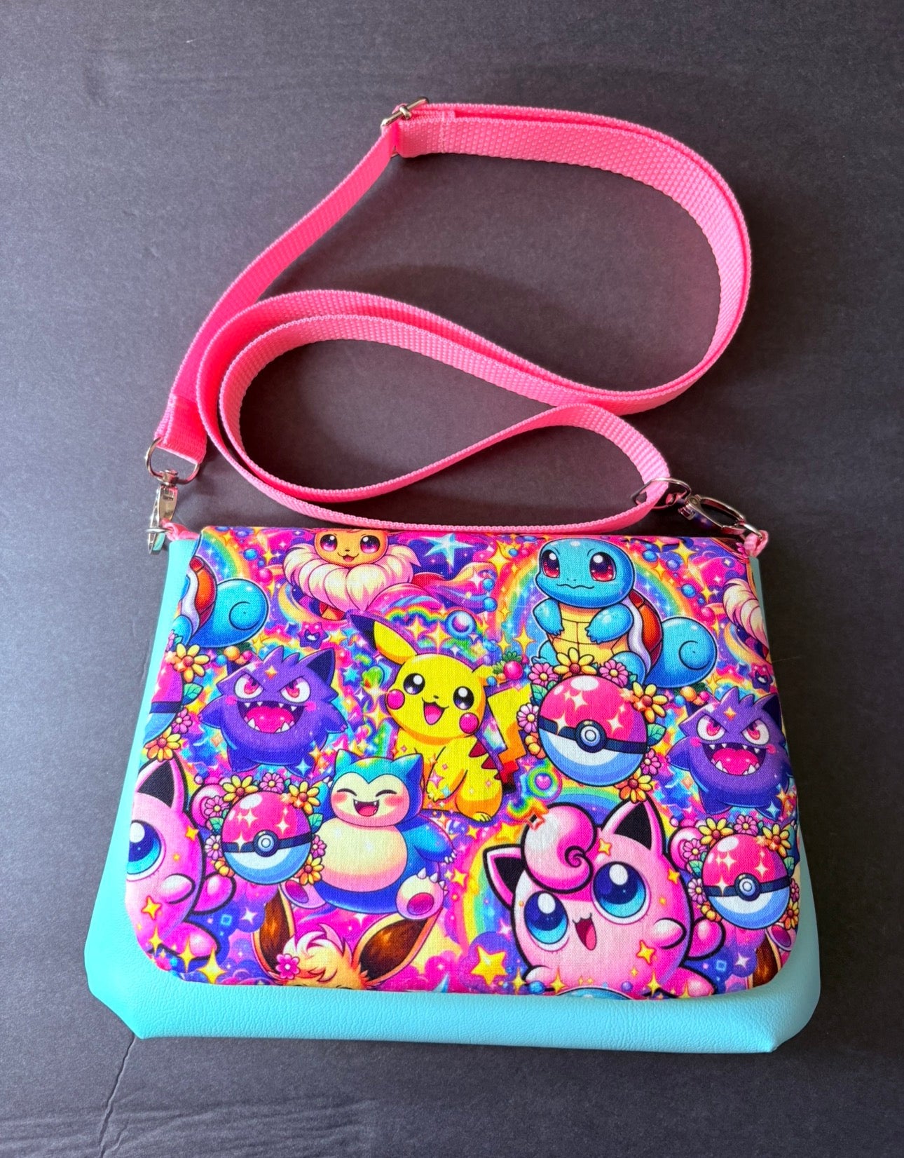 JIGGLYPUFF FLAP CROSSBODY BAG