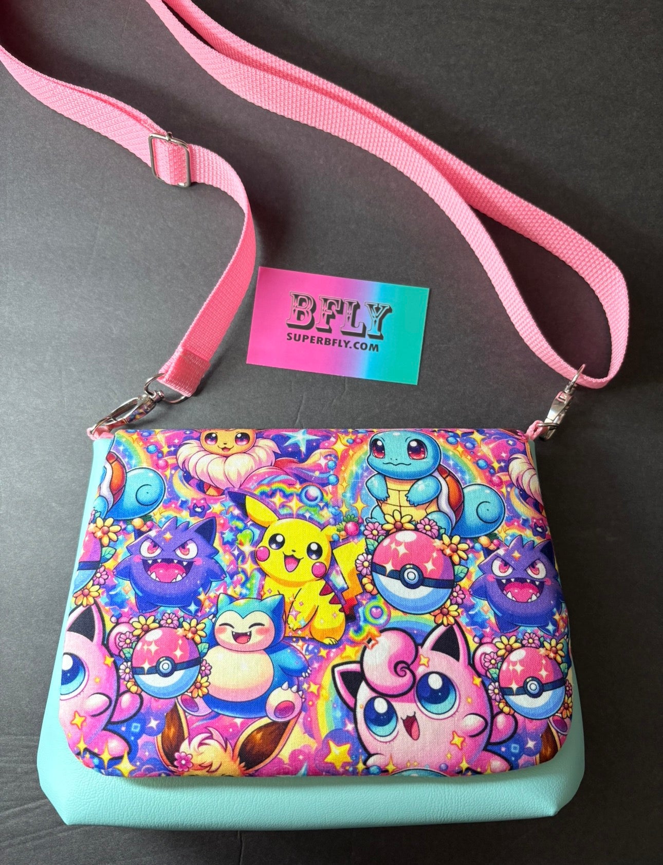 JIGGLYPUFF FLAP CROSSBODY BAG